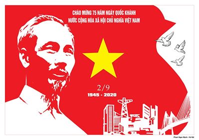 Kỷ niệm 75 năm Ngày Cách mạng Tháng Tám thành công (19/8/1945 - 19/8/2020) và Ngày Quốc khánh nước Cộng hòa xã hội chủ nghĩa Việt Nam (2/9/1945 - 2/9/2020).