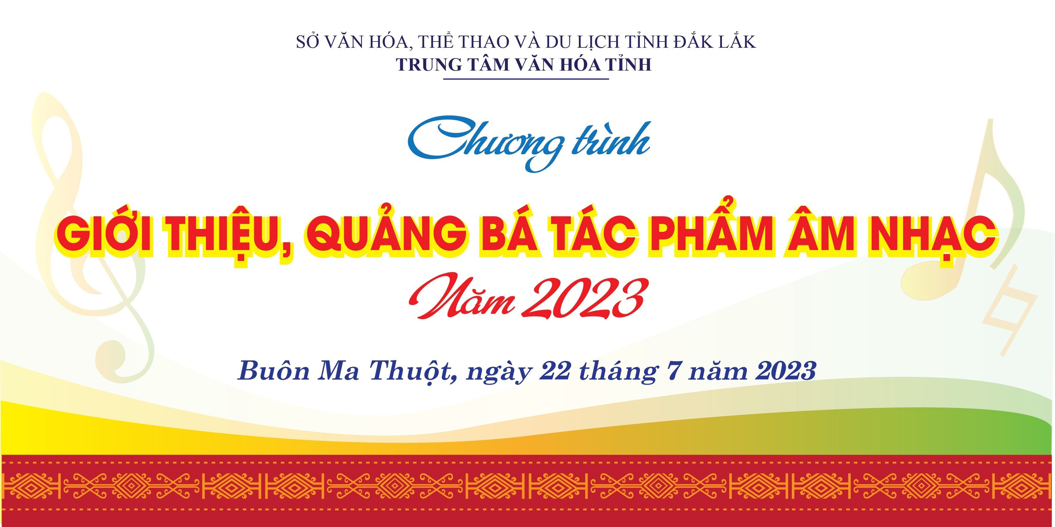 Chương trình giới thiệu, quảng bá tác phẩm âm nhạc kỳ 1 năm 2023