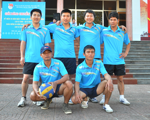 GIẢI BÓNG CHUYỀN MỞ RỘNG CHÀO MỪNG  NGÀY THÀNH LẬP ĐOÀN TNCS HỒ CHÍ MINH 26/3