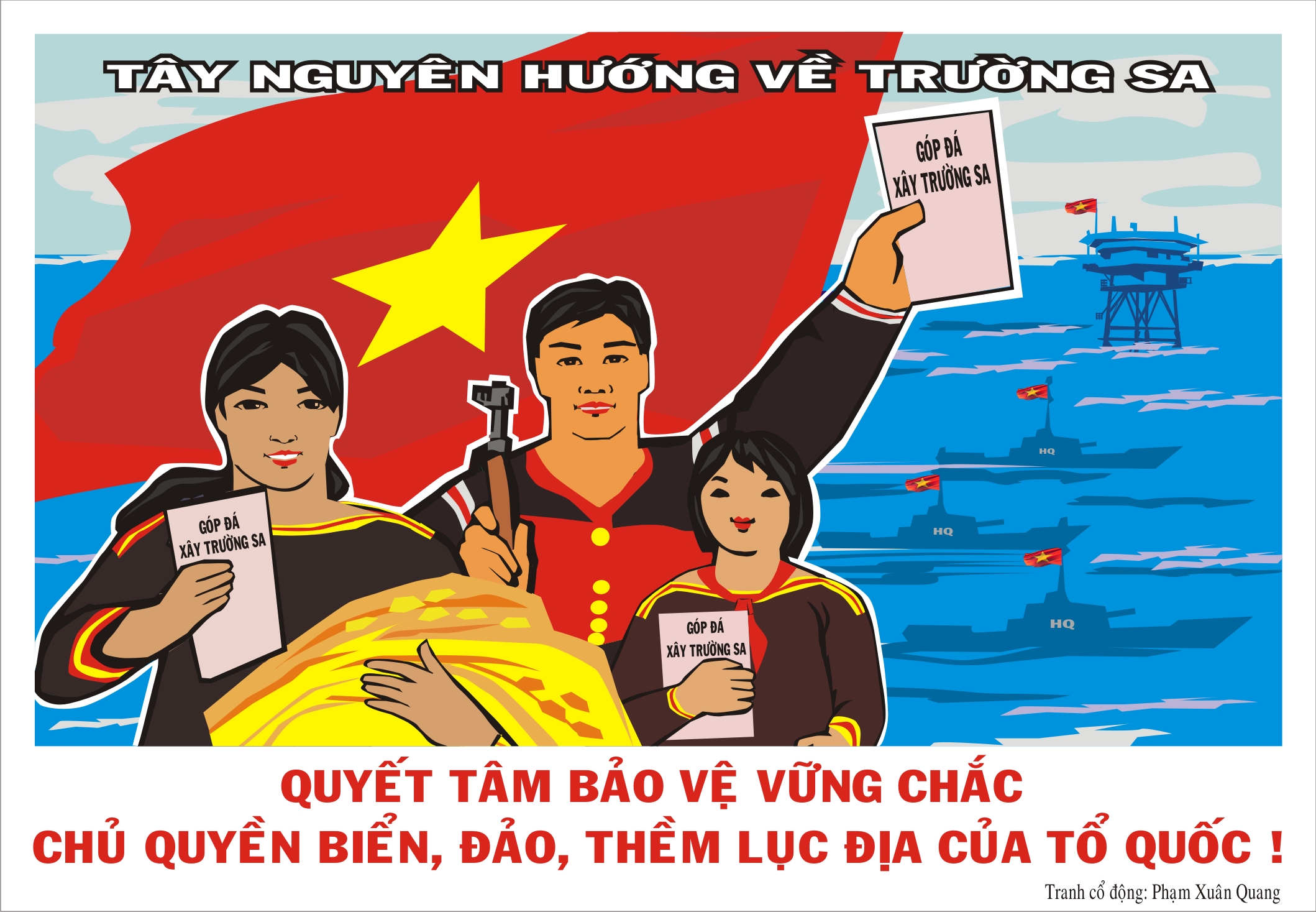 Tranh cổ động về Biển đảo